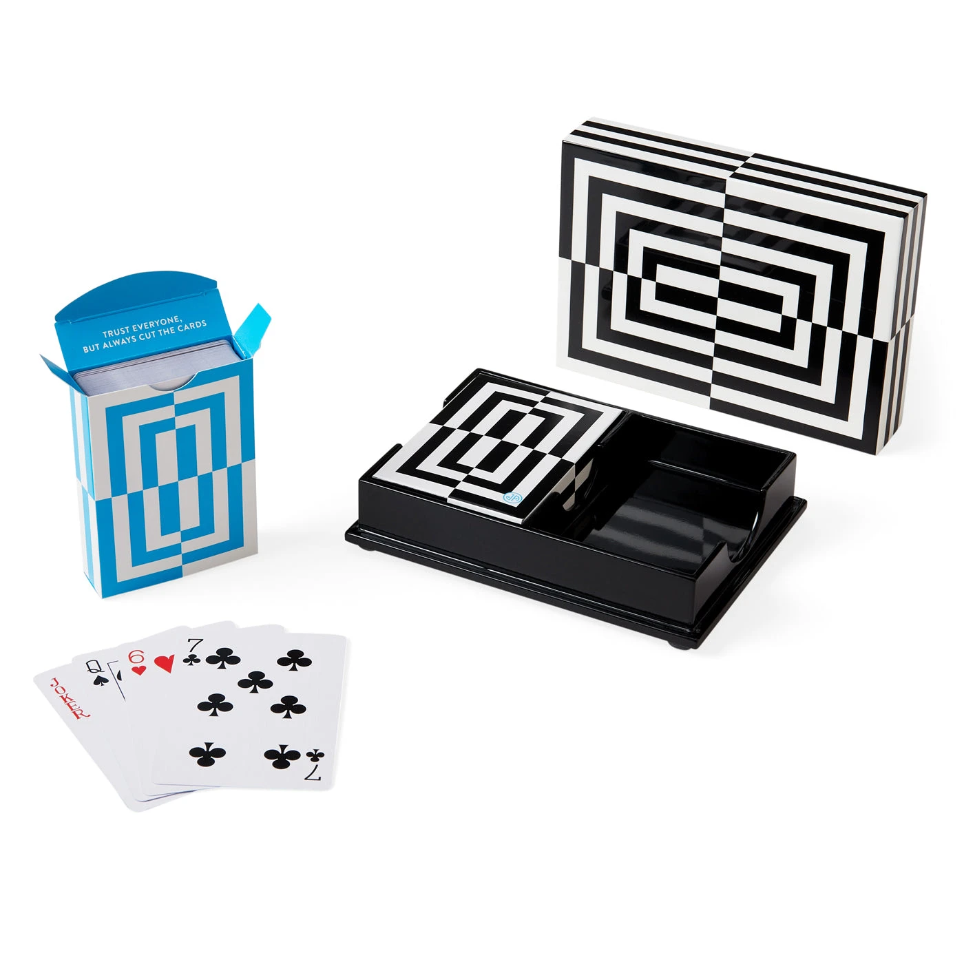 Jonathan Adler Op Art Lacquer Card Set 3 Jonathan Adler Op Art Lacquer Card Set
