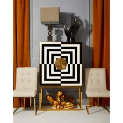 Jonathan Adler Op Art Bar