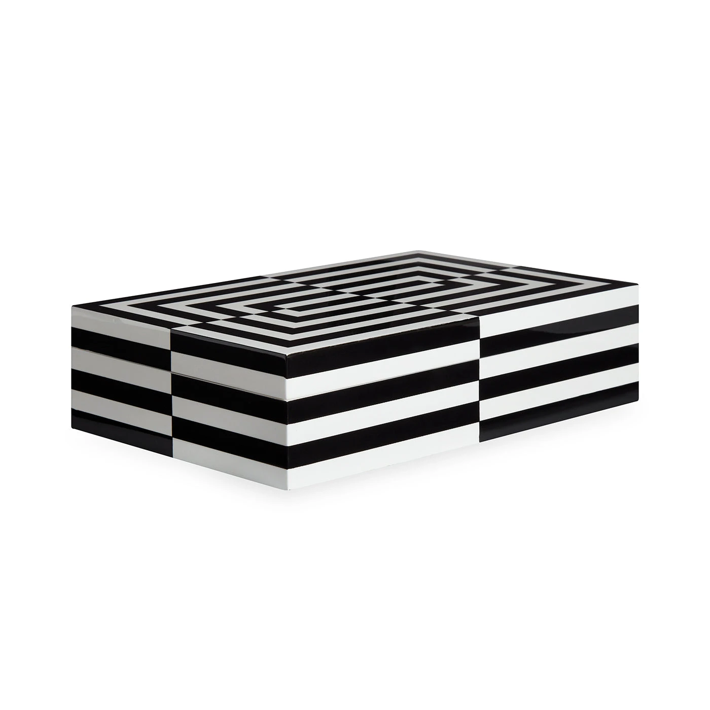 Jonathan Adler Large Op Art Lacquer Box Boxes & Canisters 8 Jonathan Adler Large Op Art Lacquer Box Boxes & Canisters