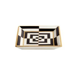 Jonathan Adler Trays Op Art Square Tray
