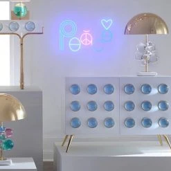 Jonathan Adler Peace, LED Neon Sign