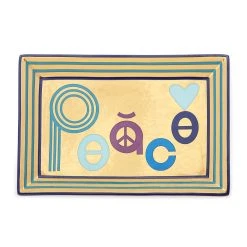 Jonathan Adler Peace Rectangle Tray