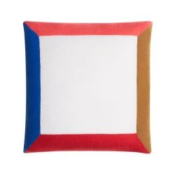 Jonathan Adler Perimeter Cashmere Knit Square Pillow All Décor