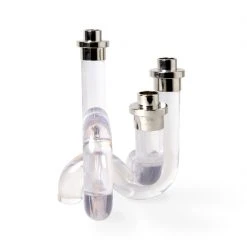 Jonathan Adler Candles & Candle Holders Pompidou Acrylic Candleholder