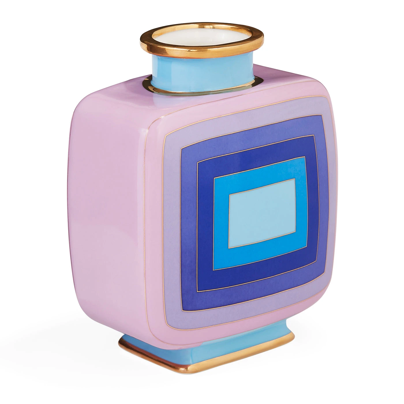 Jonathan Adler Scala Square Vase New Pottery 3 Jonathan Adler Scala Square Vase New Pottery