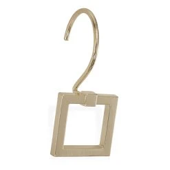 Jonathan Adler Bath Accessories Square Door Knocker Shower Hooks