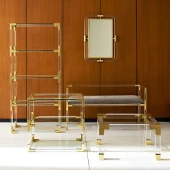 Jonathan Adler Jacques Two-Tier Side Table