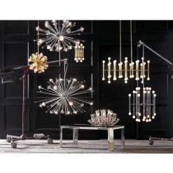 Jonathan Adler Meurice Rectangle Chandelier Chandeliers