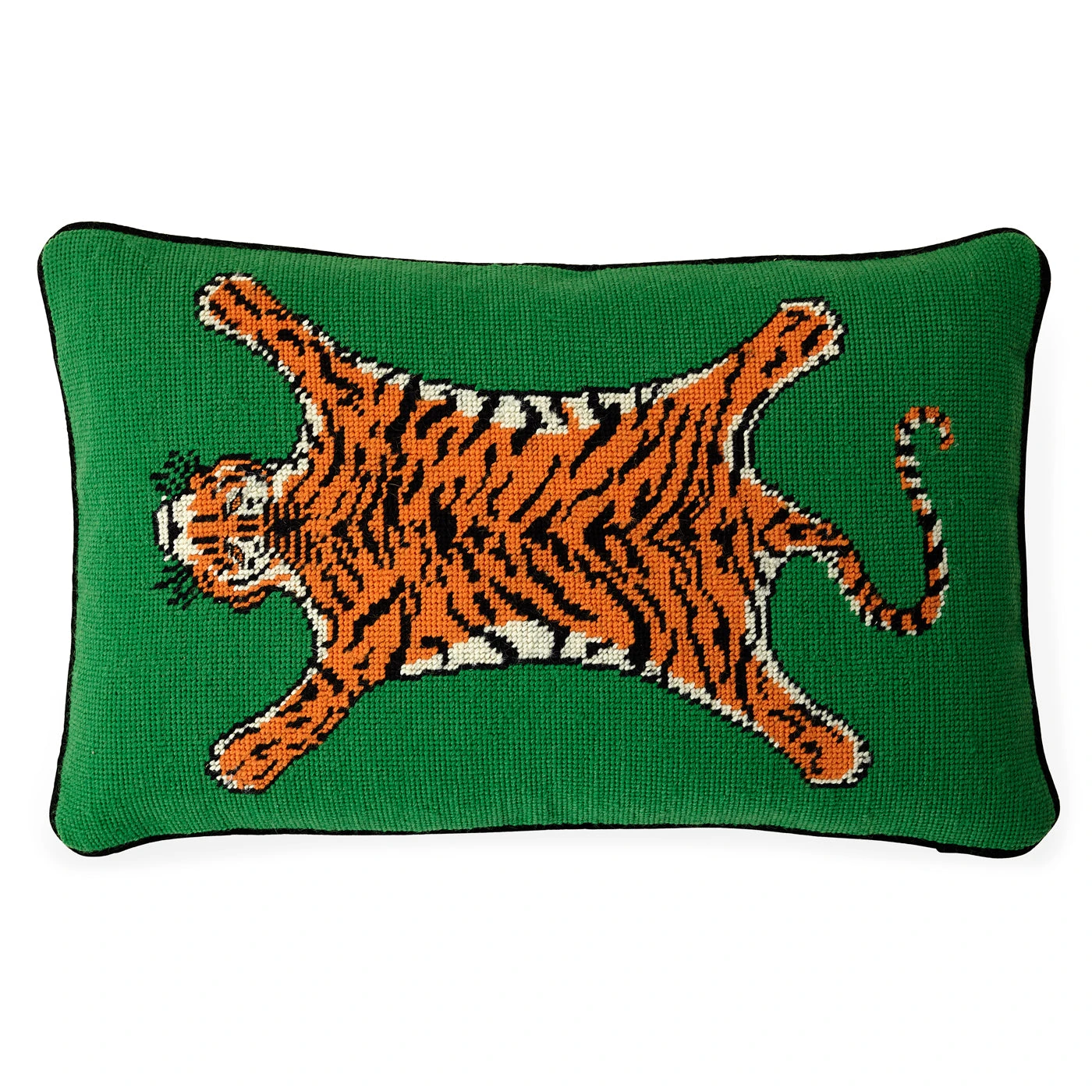 Jonathan Adler Tiger Needlepoint Pillow All Décor 3 Jonathan Adler Tiger Needlepoint Pillow All Décor
