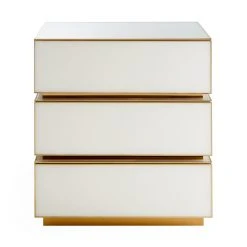 Jonathan Adler Torino Three-Drawer Chest New Furniture
