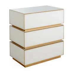 Jonathan Adler Torino Three-Drawer Chest New Furniture