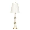 Jonathan Adler Versailles Buffet Lamp With Painted Shade Table Lamps