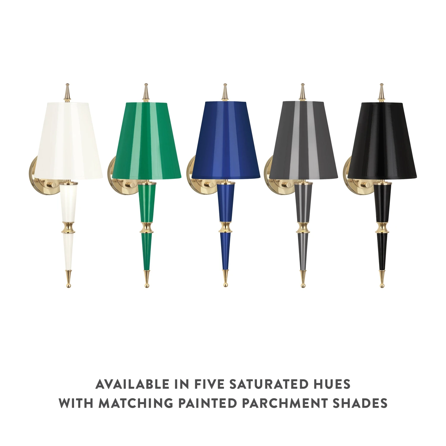 Jonathan Adler Wall Lamps & Sconces Versailles Sconce With Painted Shade 4 Jonathan Adler Wall Lamps & Sconces Versailles Sconce With Painted Shade