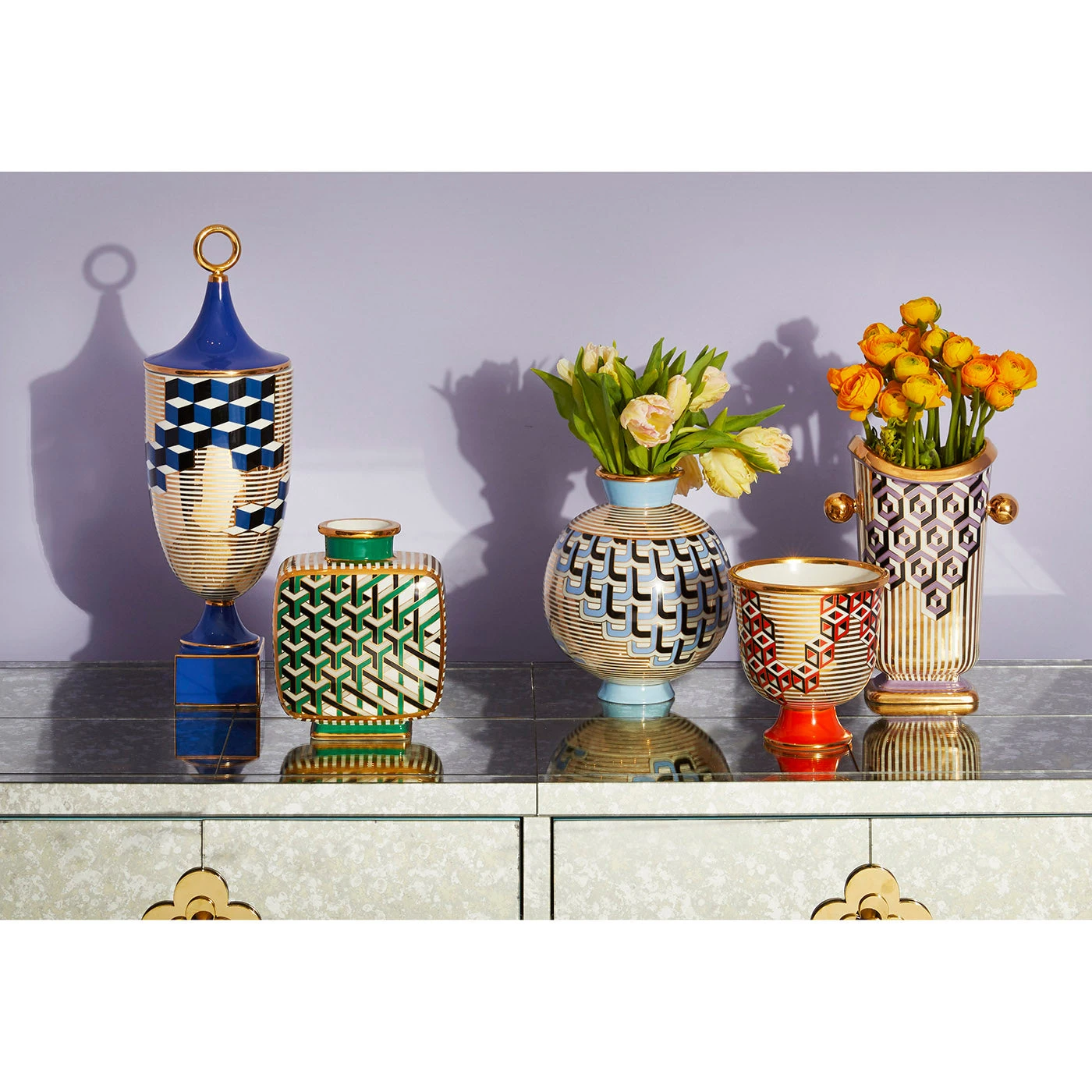 Jonathan Adler Versailles Puzzle Vase Vases 6 Jonathan Adler Versailles Puzzle Vase Vases
