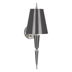 Jonathan Adler Versailles Sconce In Nickel With Painted Shade