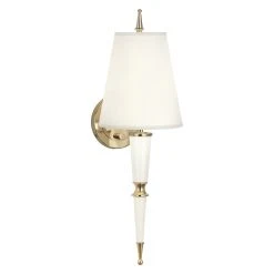 Jonathan Adler Versailles Sconce With Fabric Shade