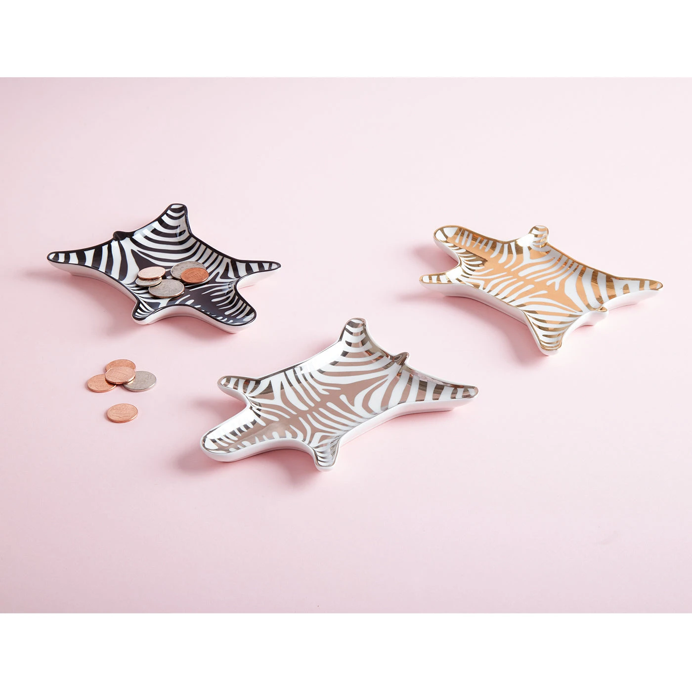 Jonathan Adler Zebra Stacking Dish Trio Bundle 5 Jonathan Adler Zebra Stacking Dish Trio Bundle
